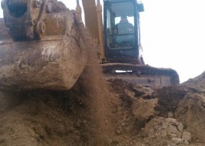 Dump Loader Excavating