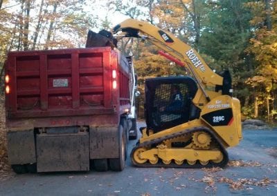 Loading Dump Truck